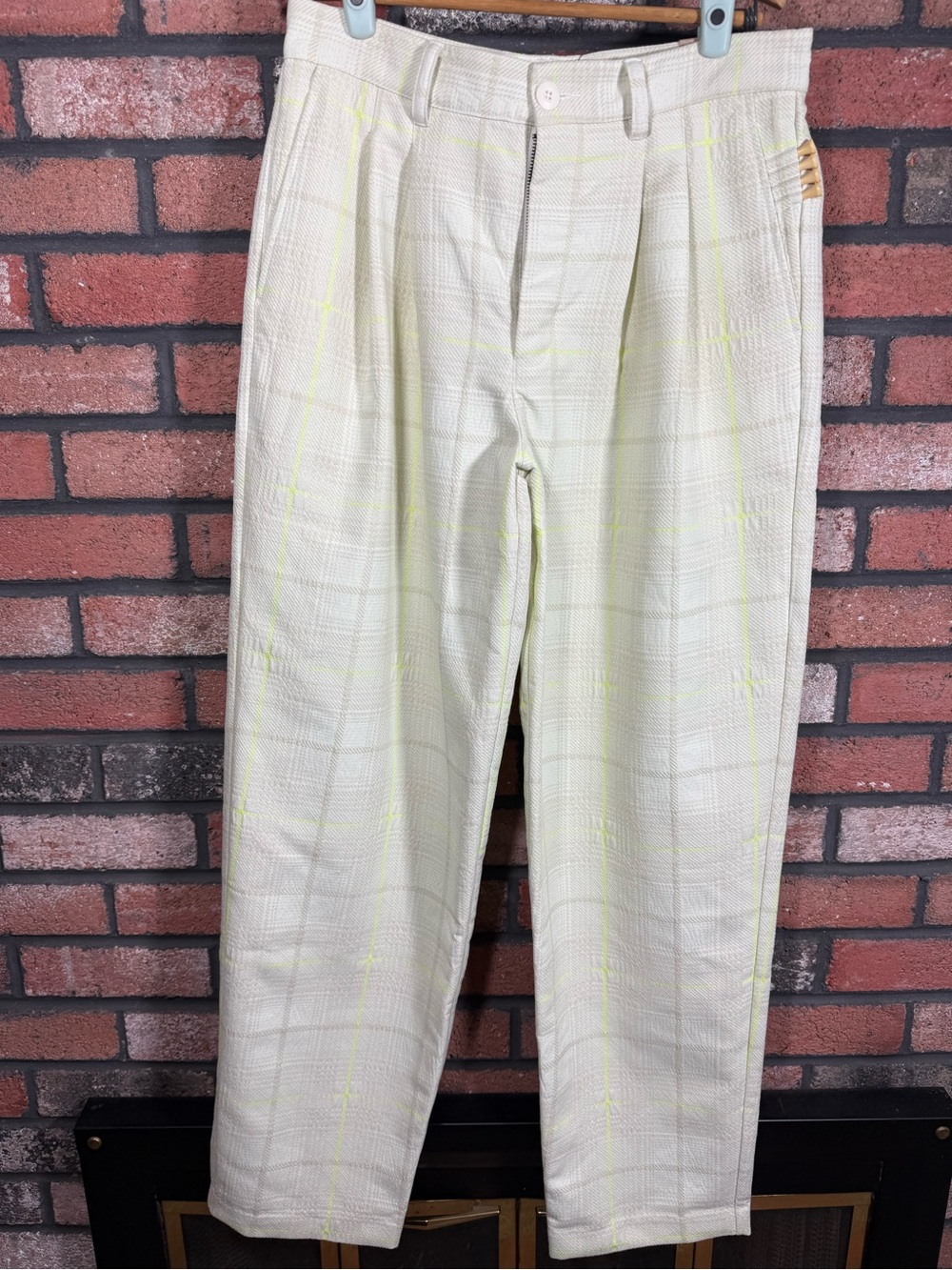 NIKE TARTAN LOOSE GOLF PANTS IQ3879-133 SAIL MENS SIZE 32x34